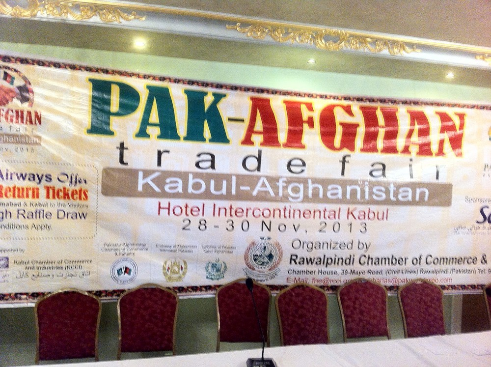 PAK AFGHAN TRADE FAIR IN KABUL 28 30 NOV. 2013